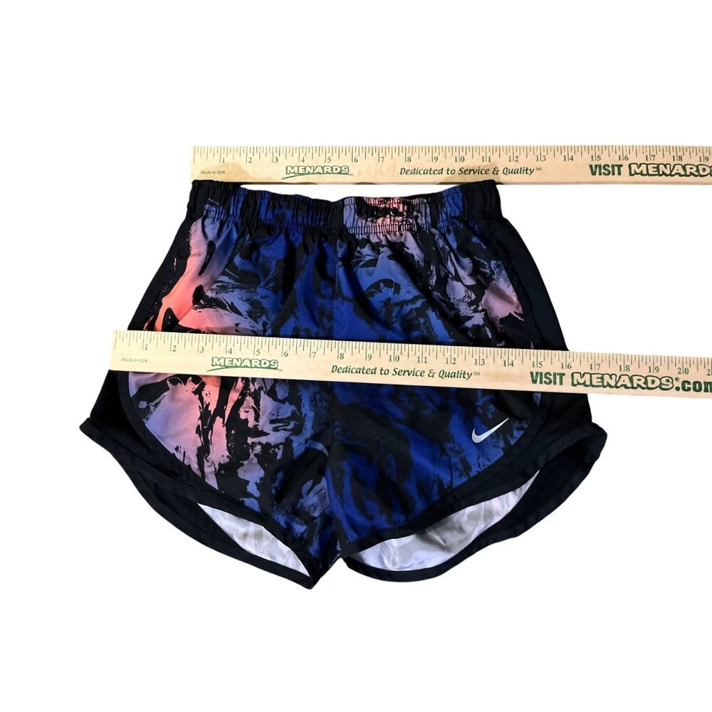 Nike Womens Printed Athletic Running Shorts XS Multicolor With Drawstring - Picture 8 of 14